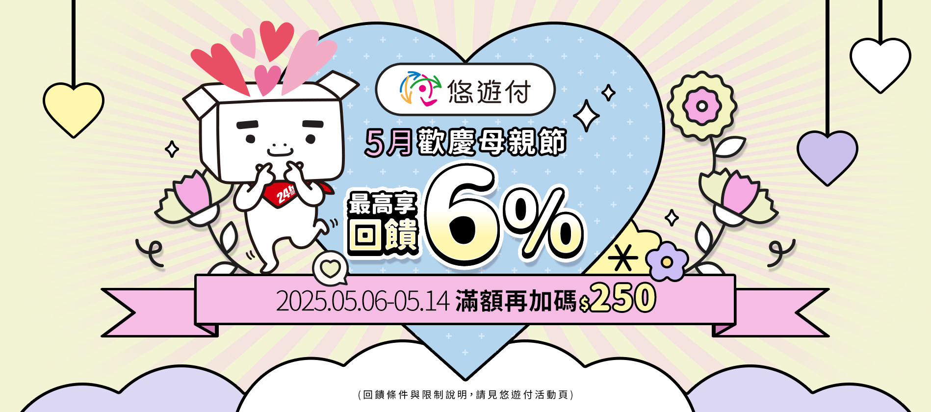 10/1-12/31悠遊付 指定日最高享15%
