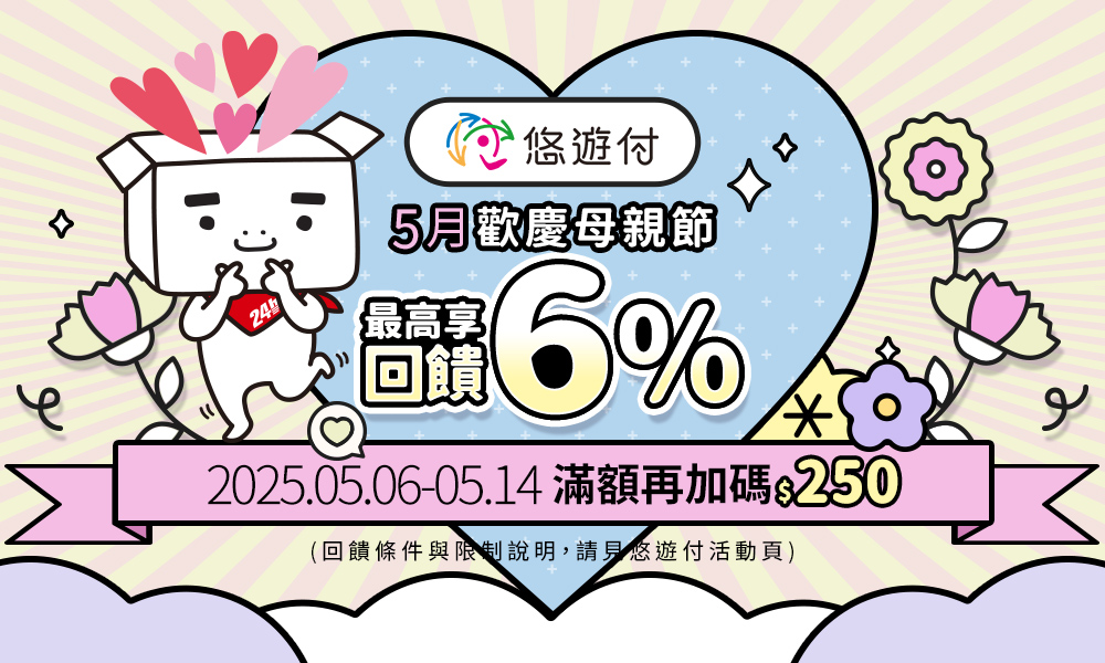 10/1-12/31 悠遊付 指定日最高享15%