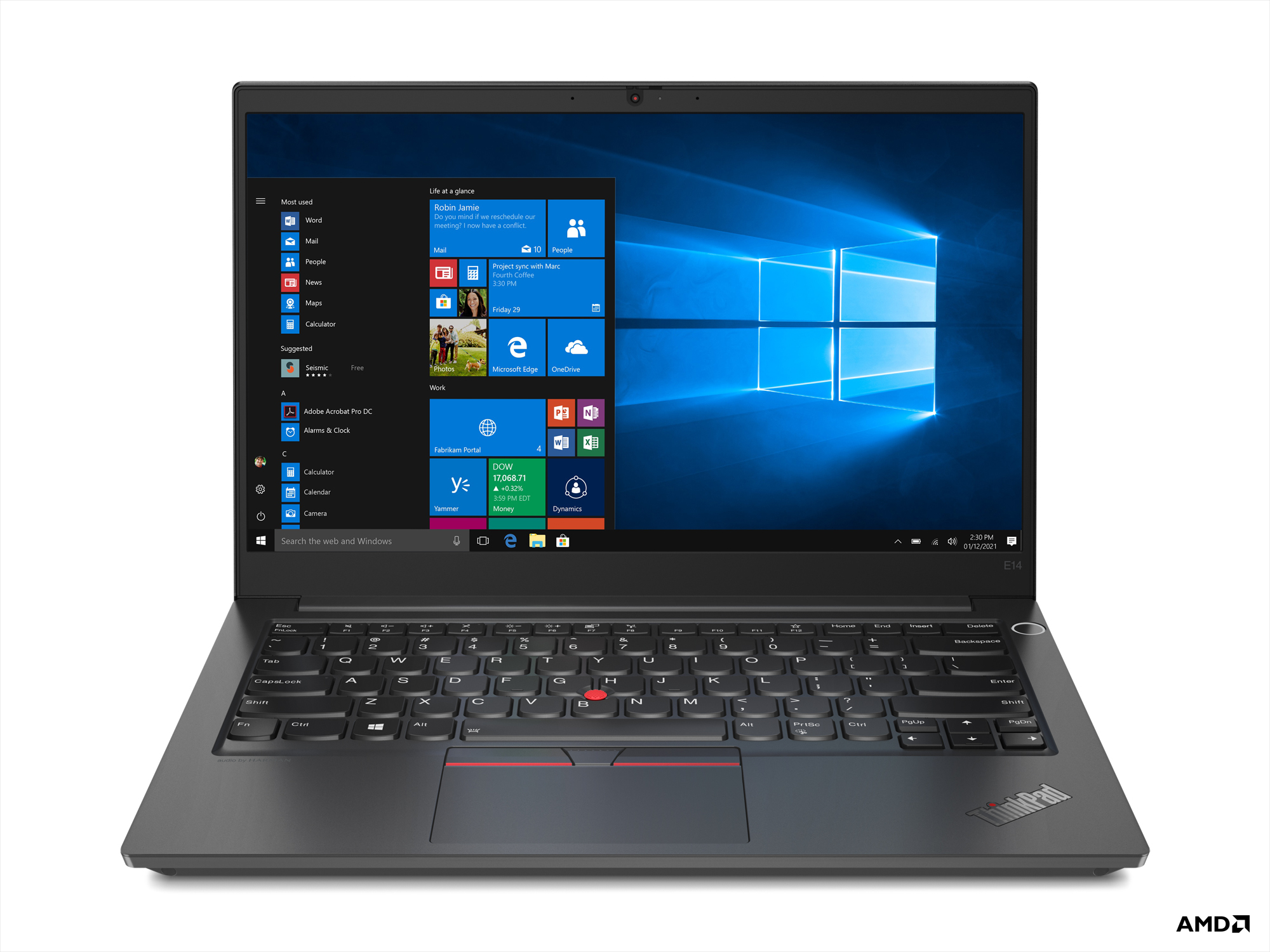 Lenovo ThinkPad E14 Gen3 20Y7006KTW 黑 (RYZEN 7 5700U/16G/512G PCIe/W10/FHD/14)